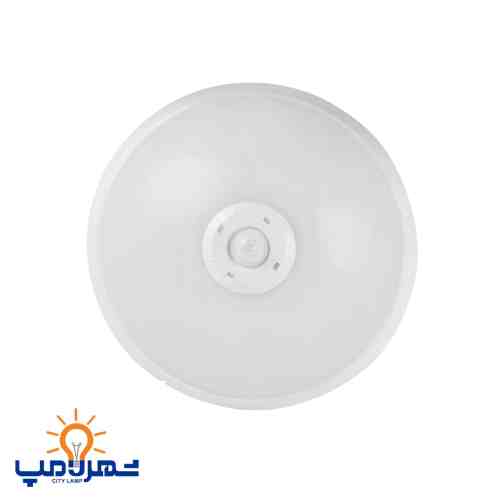 چراغ سقفی روکار 25 وات دایره مدل سنسوریک پارس شعاع توس
