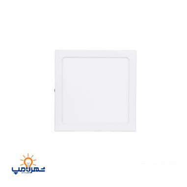 چراغ سقفی روکار ۱۸وات مربع مدل اسلیم پارس شهاب