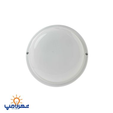 چراغ دیواری 15 وات روکار گرد ضد رطوبت مدل باران پارس شهاب