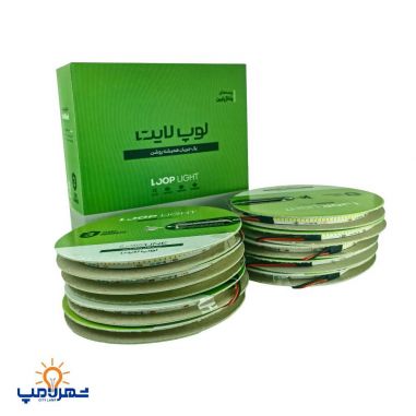 ریسه نواری 24 ولت تراکم 238 برش 3 سانت لوپ لایت(10 متری)(بسته 10 عددی)