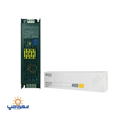 منبع تغذیه اسلیم 24 ولت95 درصد ای دی سی سوییچینگ 400وات 16.5آمپر 