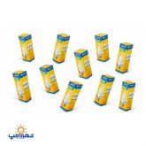 لامپ ال ای دی 7 وات مدل اشکی افراتاب بسته 10 عددی